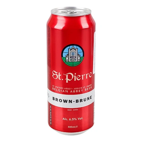 Пиво St.Pierre 0.5л Brune з.б