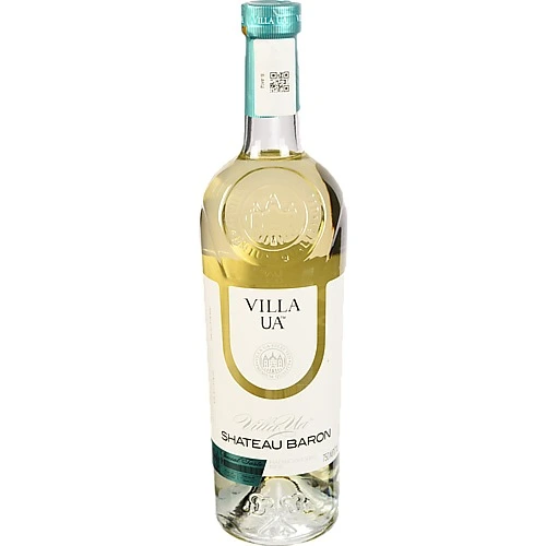 Вино Villa Ua 0.75л шато барон біле нап.солодке