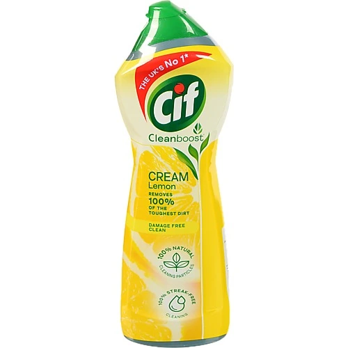 Засіб Cif 750мл крем актив лимон