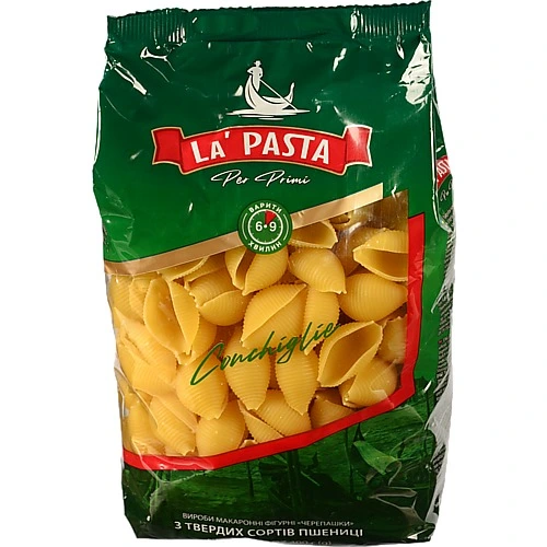Макарони  La Pasta 400г черепашки
