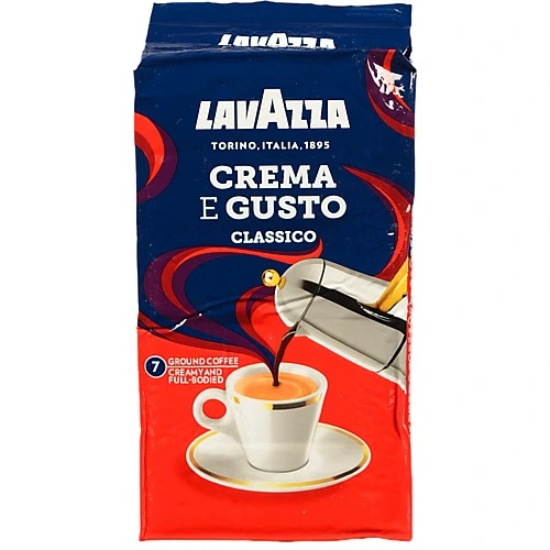 Кава Lavazza 250г крема е густо мелена