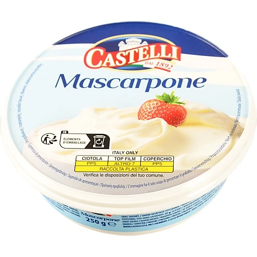 Сир Кастеллі 250г 78% маскарпоне