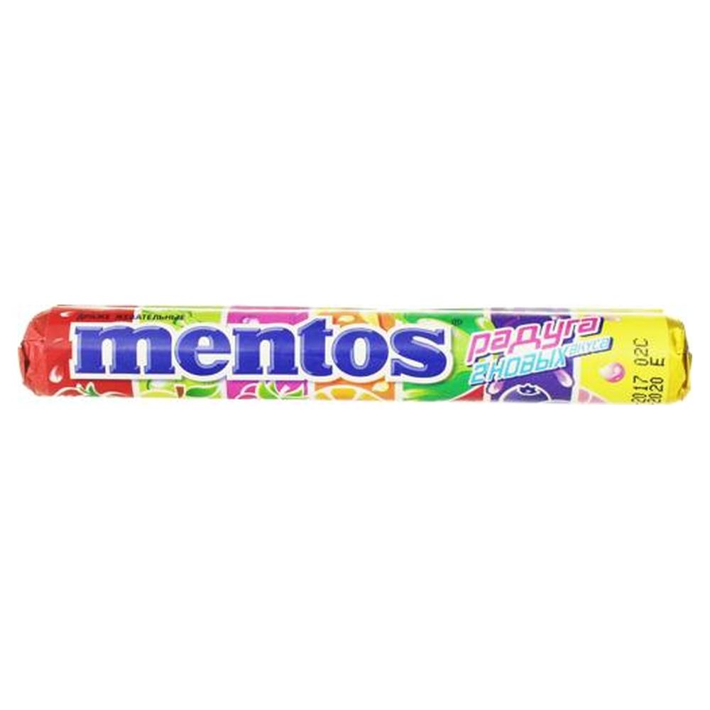 Жув.цукерка Mentos Веселка 38г (10819)