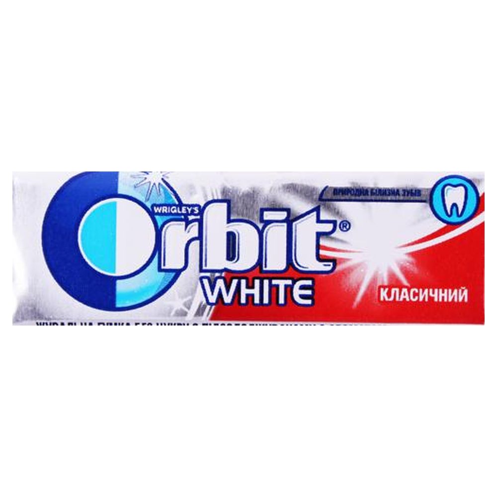 Жувальна гумка Orbit White Класичний 14г (10896)