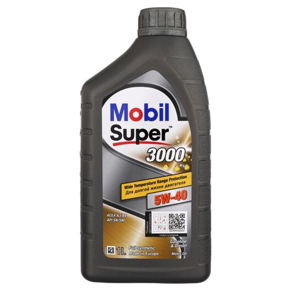 Олива моторна Mobil Super 3000 5w40 1л (11512)