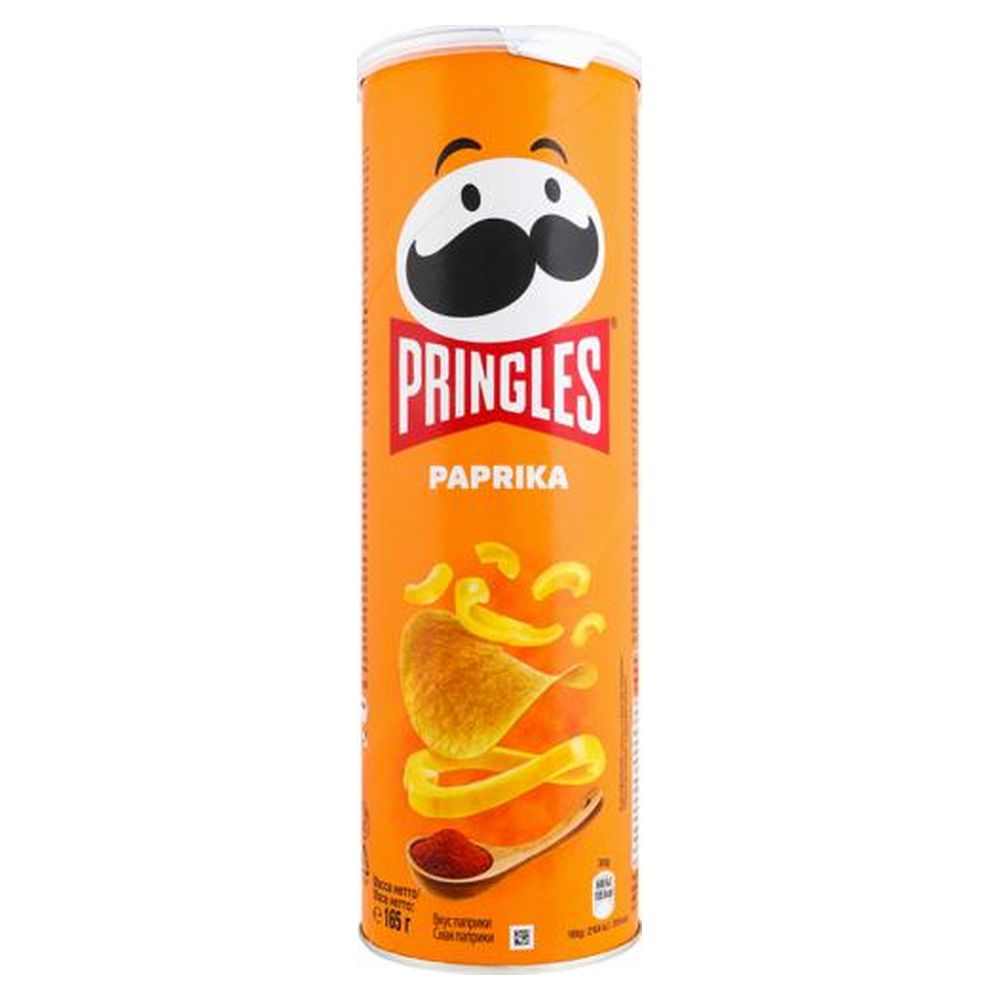 Чіпси PRINGLES паприка 165г (13231)