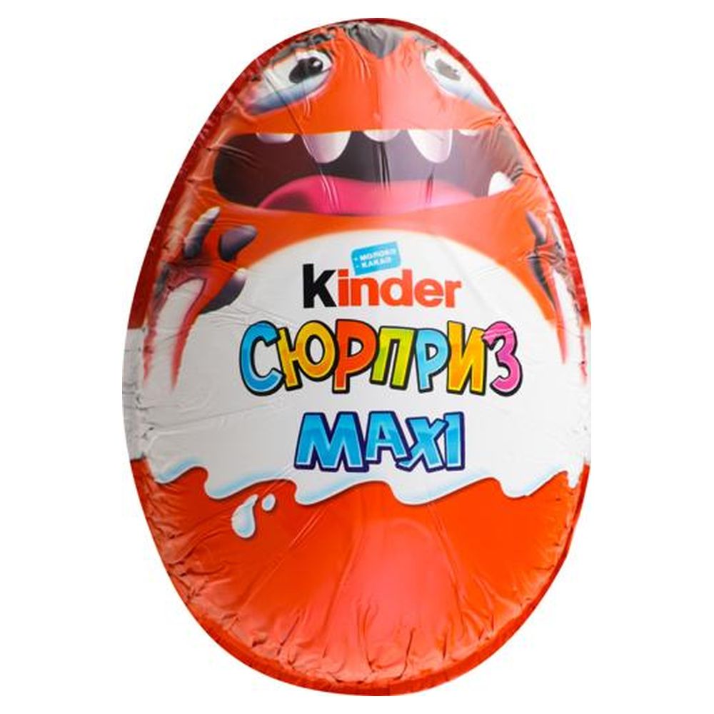 Яйце Kinder Surprise MAXI 100г (20705)