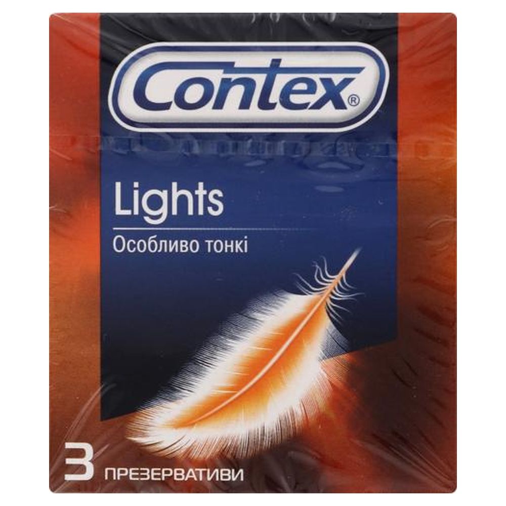 Презервативи Соntex 3 Lights(Ultra Thin) (22719)