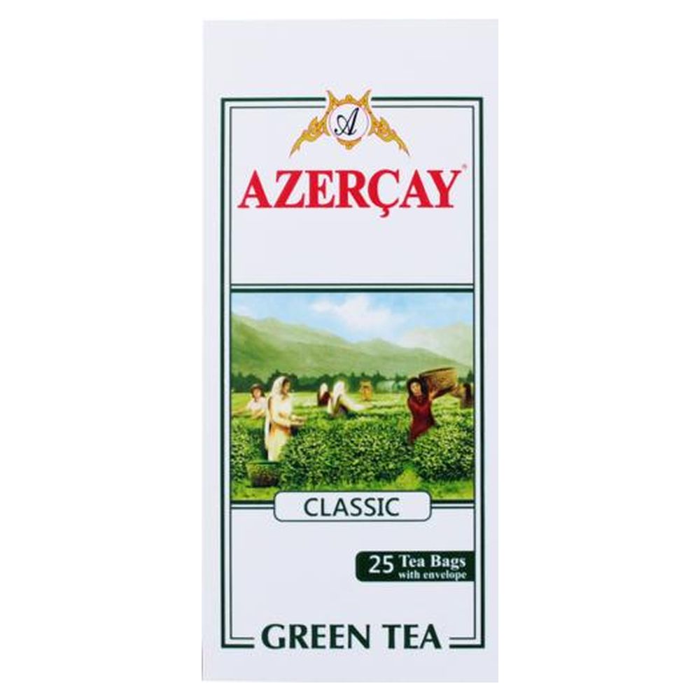 Чай Azercay зелений 50гр. 25 пак. (26894)