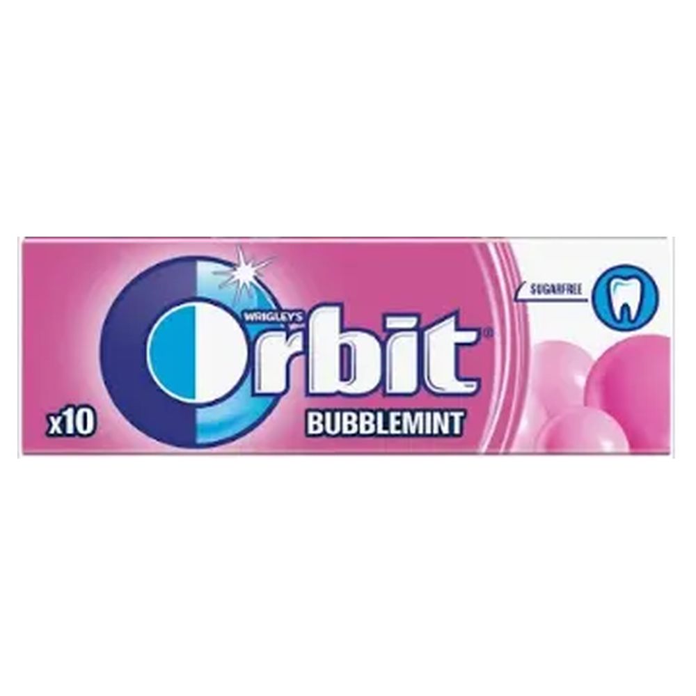 Жувальна гумка Orbit білосніжний Bubblemint (28203)