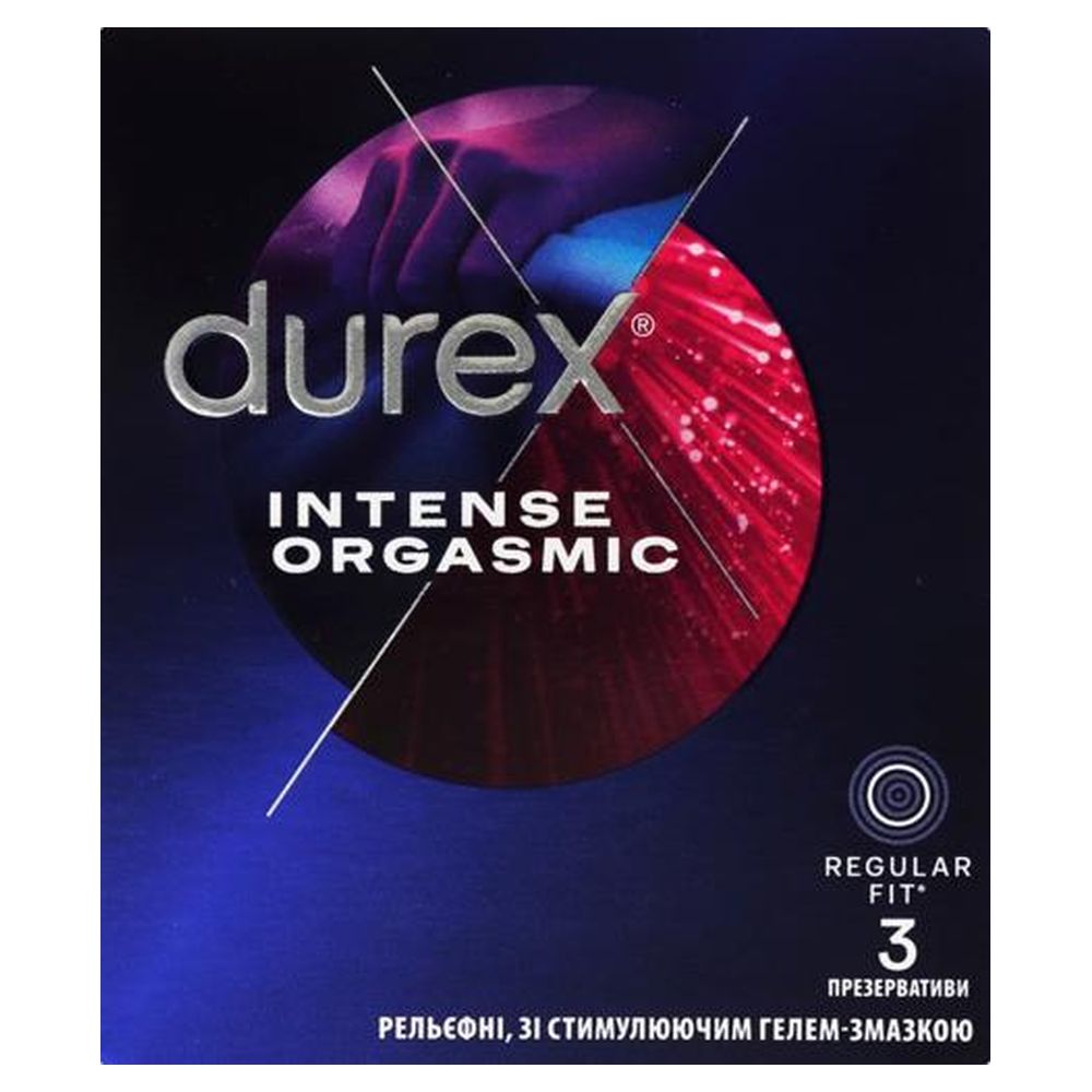 Презервативи Durex Intense Orgasmic 3 (35909)