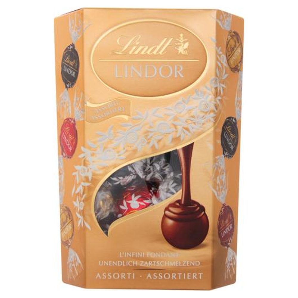 Цукерки шоколадні Lindt LINDOR ASSORTIMENT 200г (36088)