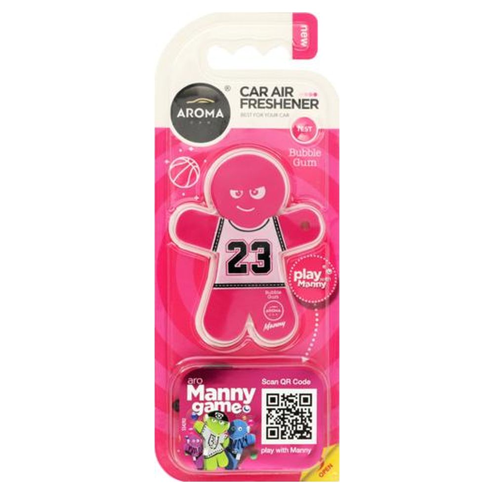 Ароматизатор Aroma Car Manny BUBBLE GUM (36908)