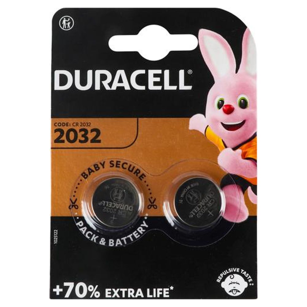 Батарейки Duracell 3V 2032 2шт (37165)