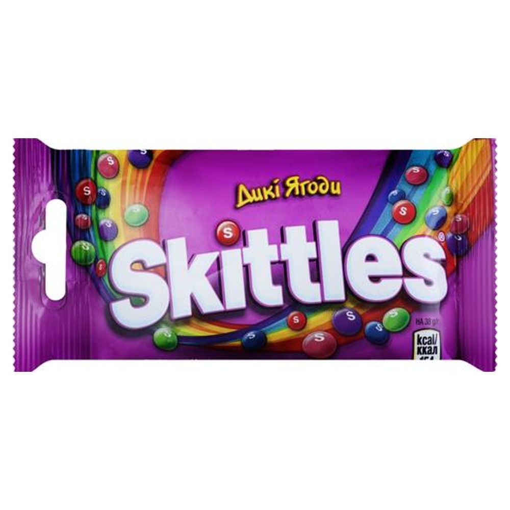 Драже Skittles Лісові Ягоди 38г (38434)