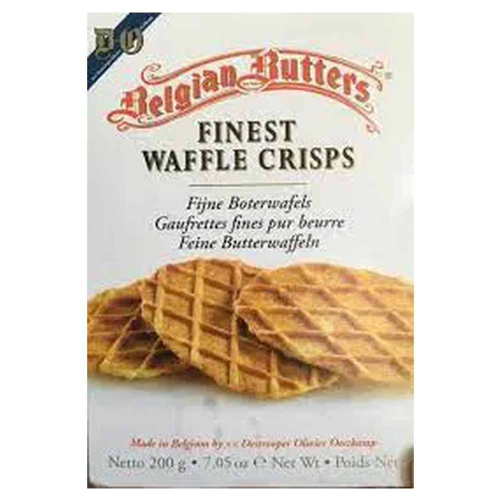 Вафлі Belgian Finest Waffle crisps 200г (39030)