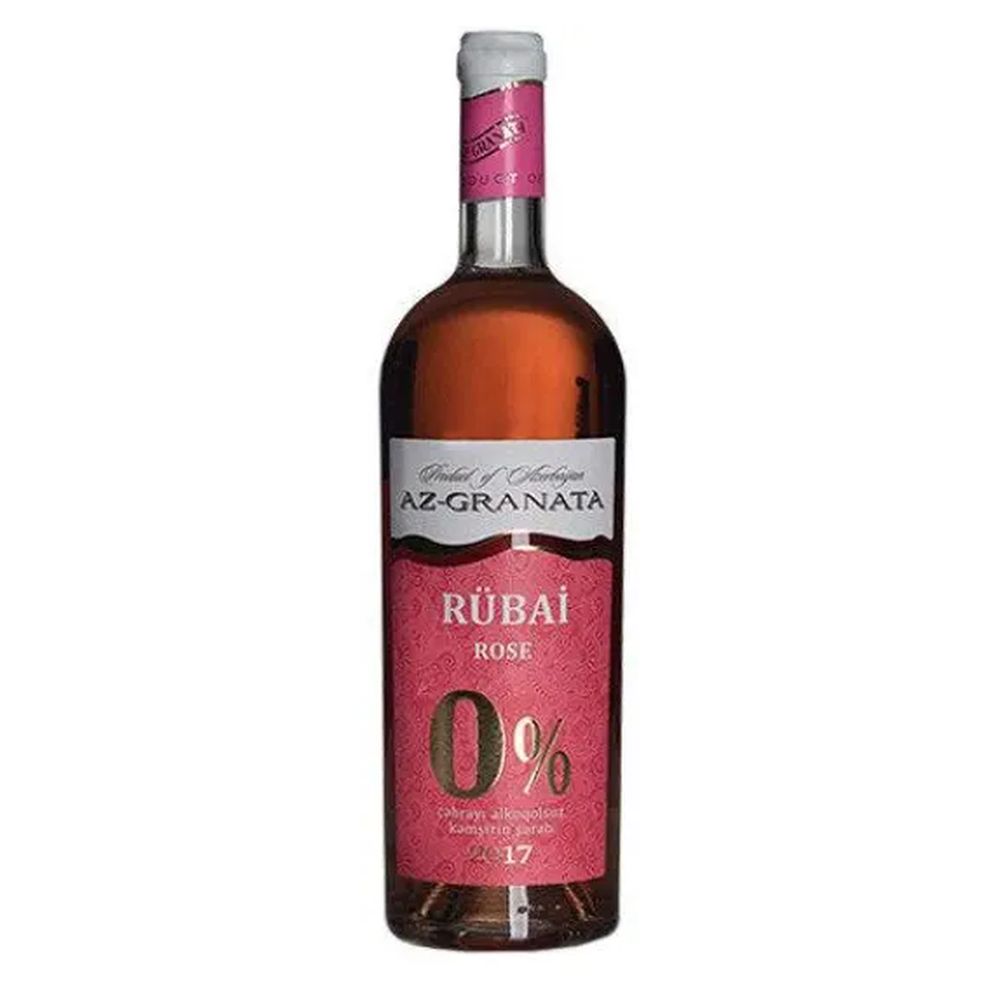 Вино AZ GRANATA RUBAI ROSE 0% рожеве 0,75л (40222)