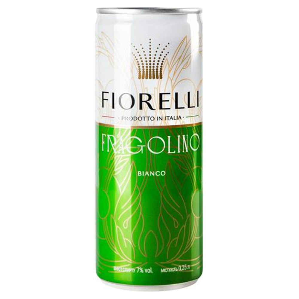 Напій алк. Fiorelli Fragolino Bianco з.б.0,25л (40527)