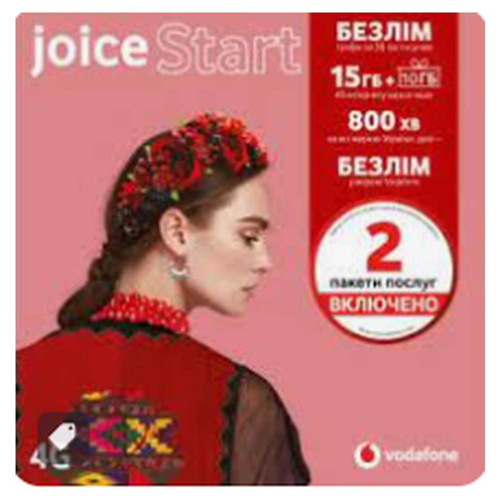 Стартовий пакет VODAFONE Joice (43884)