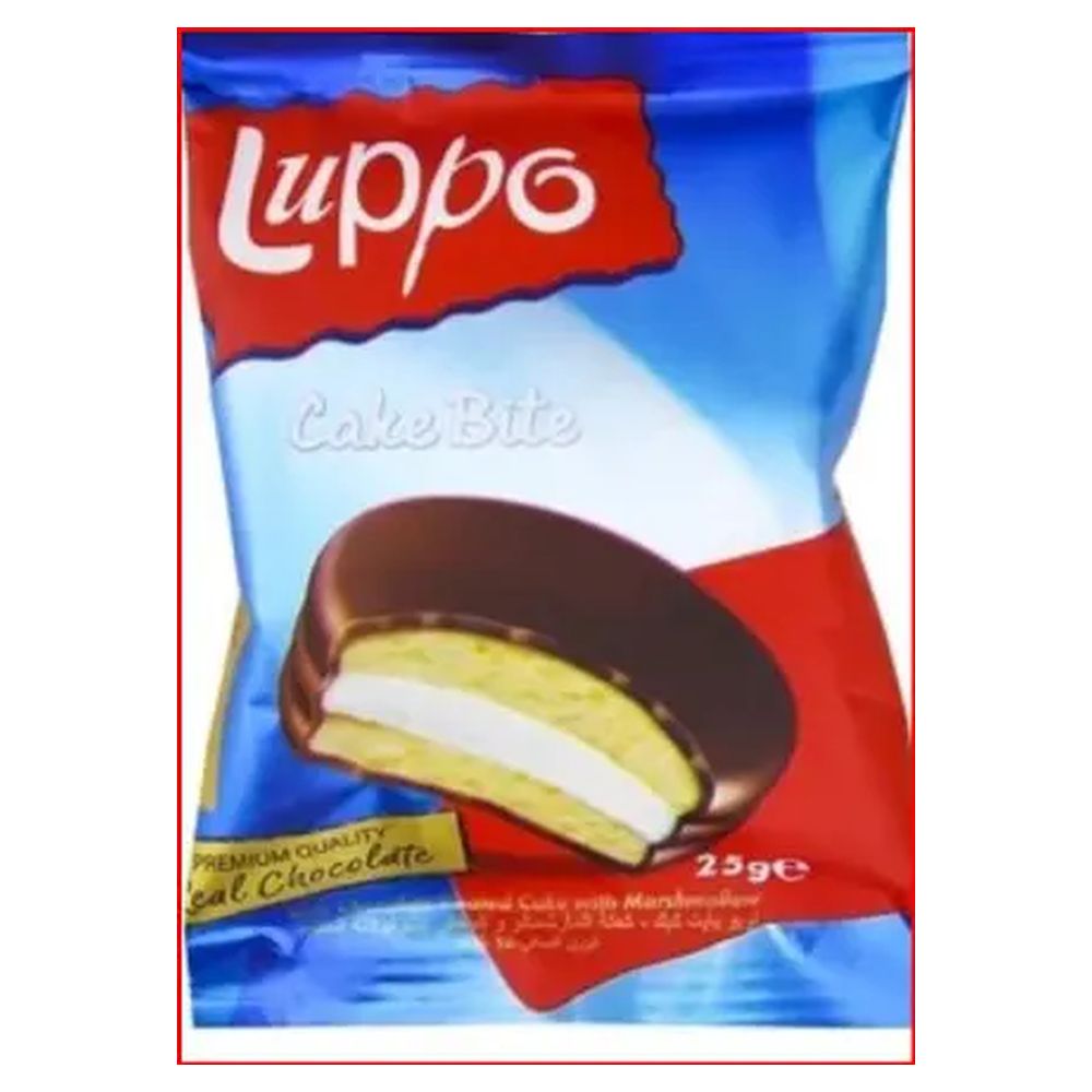 Кекс Luppo маршмеллоу, мол шок. 25г (44322)