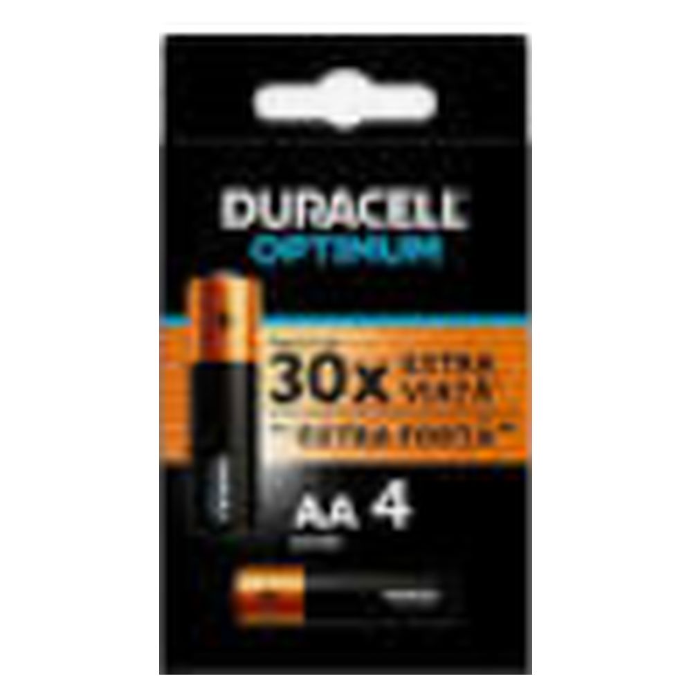 Батарейки Duracell Optimum AA алкалін.CEE GEN3 4шт (44870)