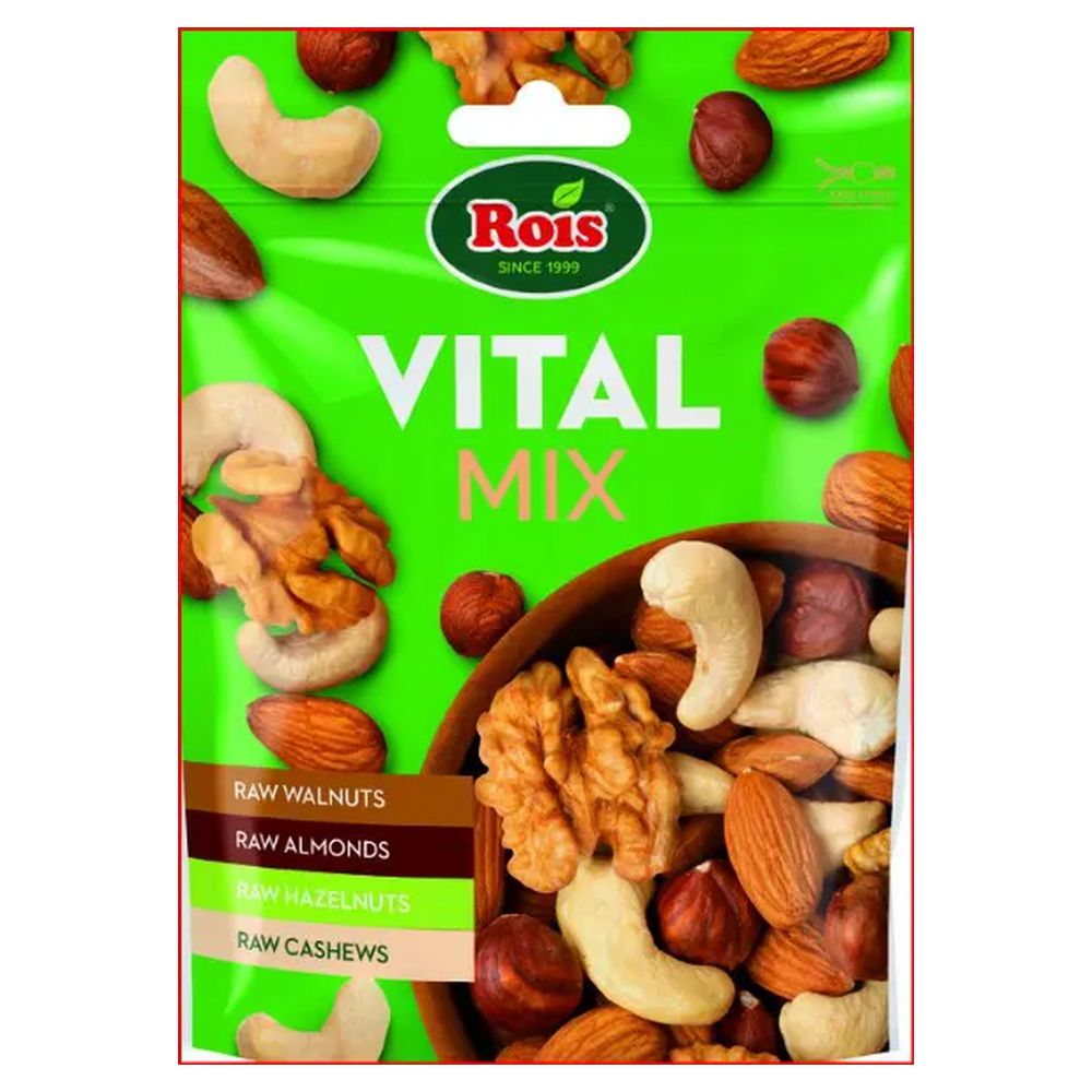 Мікс Victoria Nuts не смажені горішки 120г (44892)