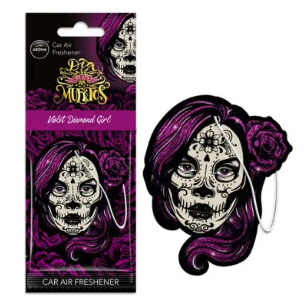 Ароматизатор Aroma Car Skull Dia Violet D-ond Girl (45180)