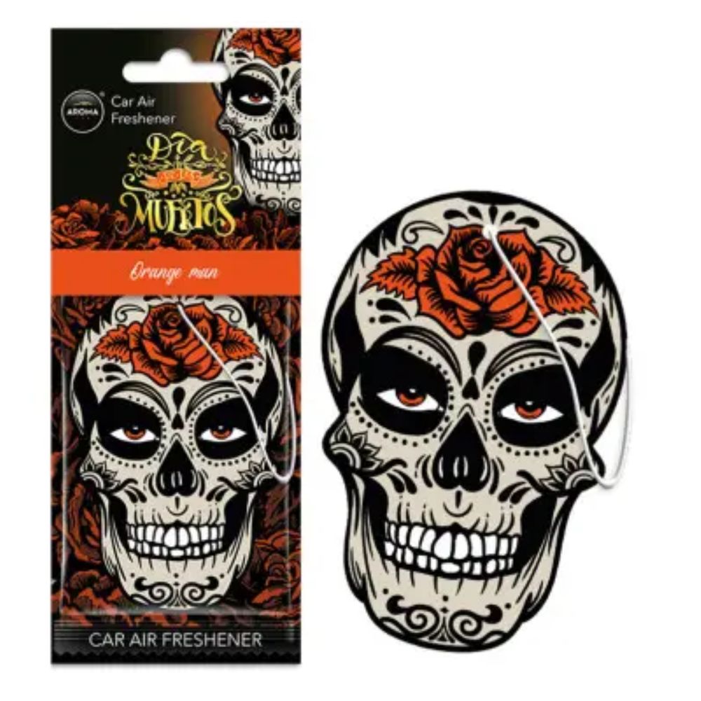 Ароматизатор Aroma Car Skull Orange Man (45181)