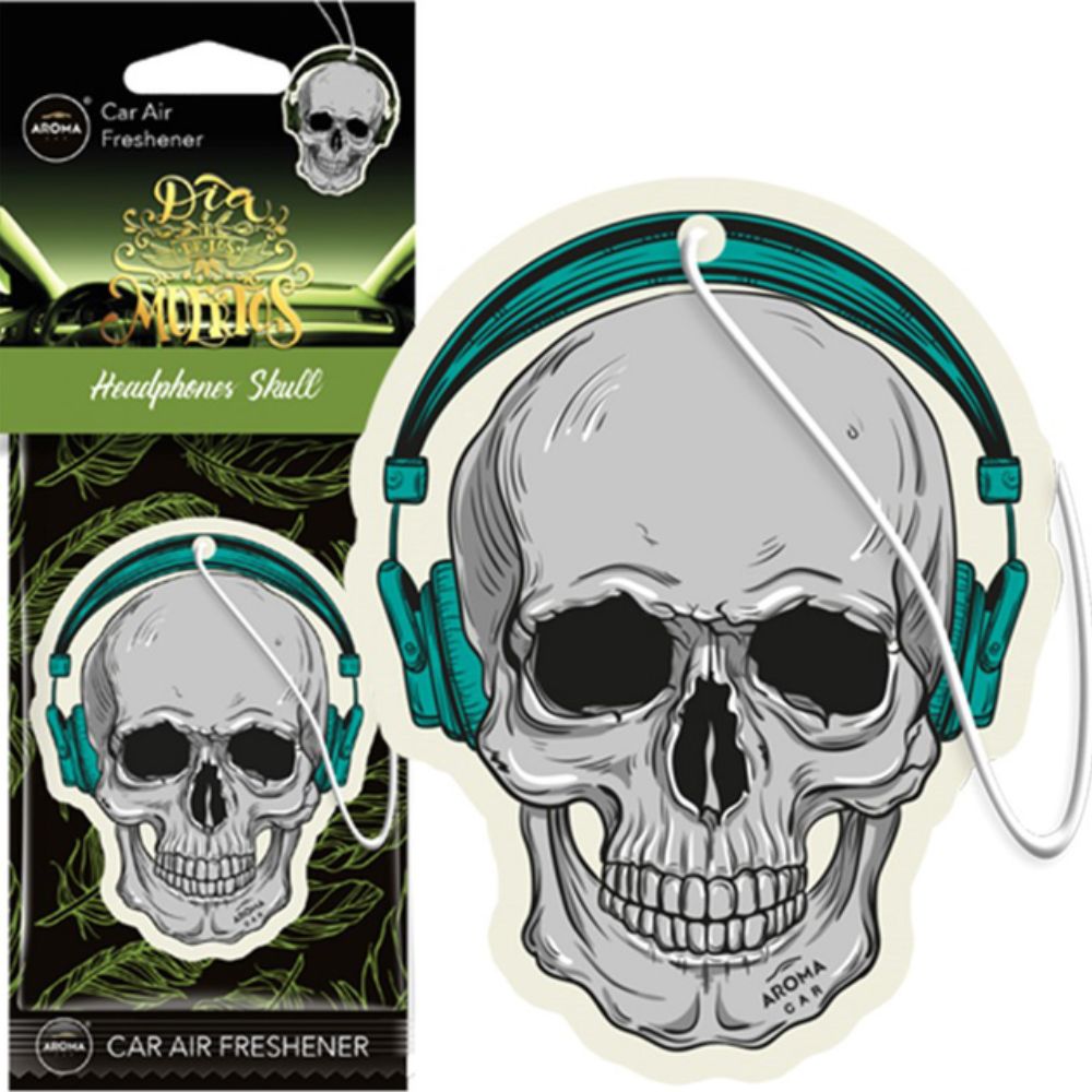 Ароматизатор Aroma Car Skull Headphone (45185)