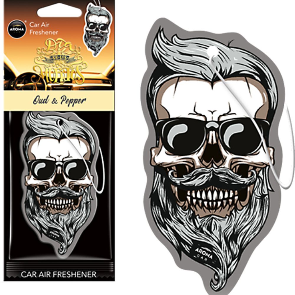 Ароматизатор Aroma Car Skull Oud Pepper (45187)