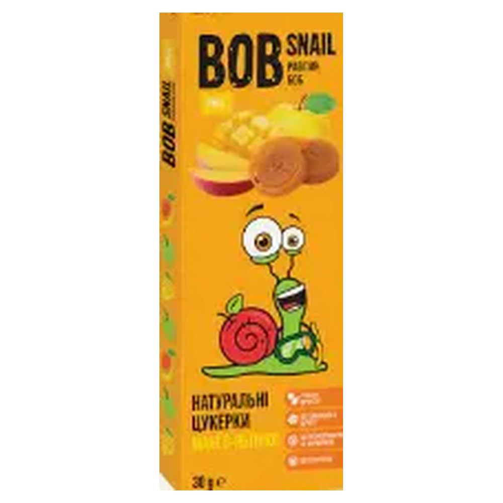 Цукерки BOB SNAIL Манго-Яблуко 30г (45706)