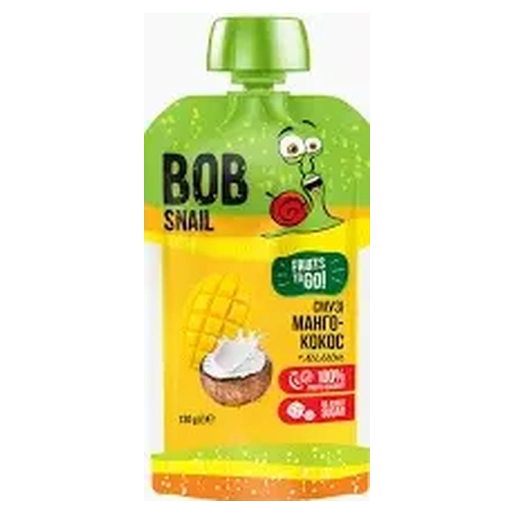 Смузі BOB SNAIL Манго-Кокос пастериз. 120г (45972)