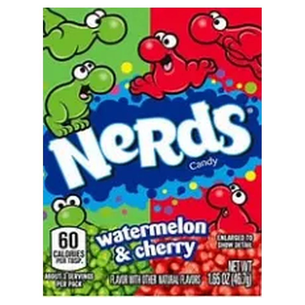 Драже Nerds кавун,дика вишня 46,7г (46409)