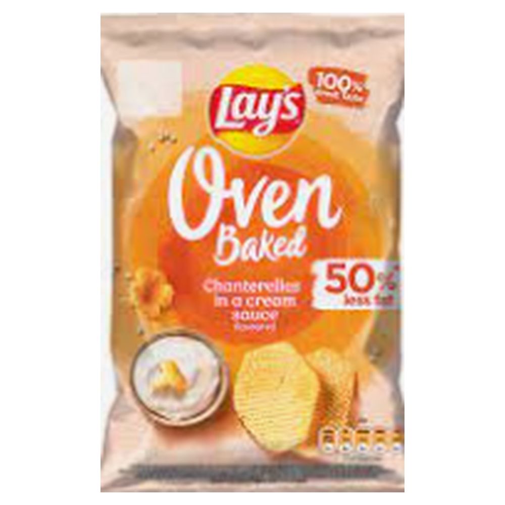 Чіпси Lays Baked Лисички у сметані 110г (46610)