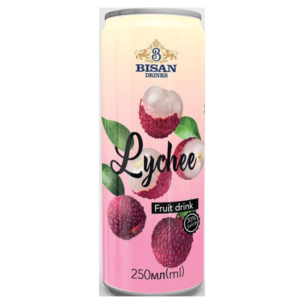 Напій BISAN Lychee 30% ж.б. 0,25л (46855)