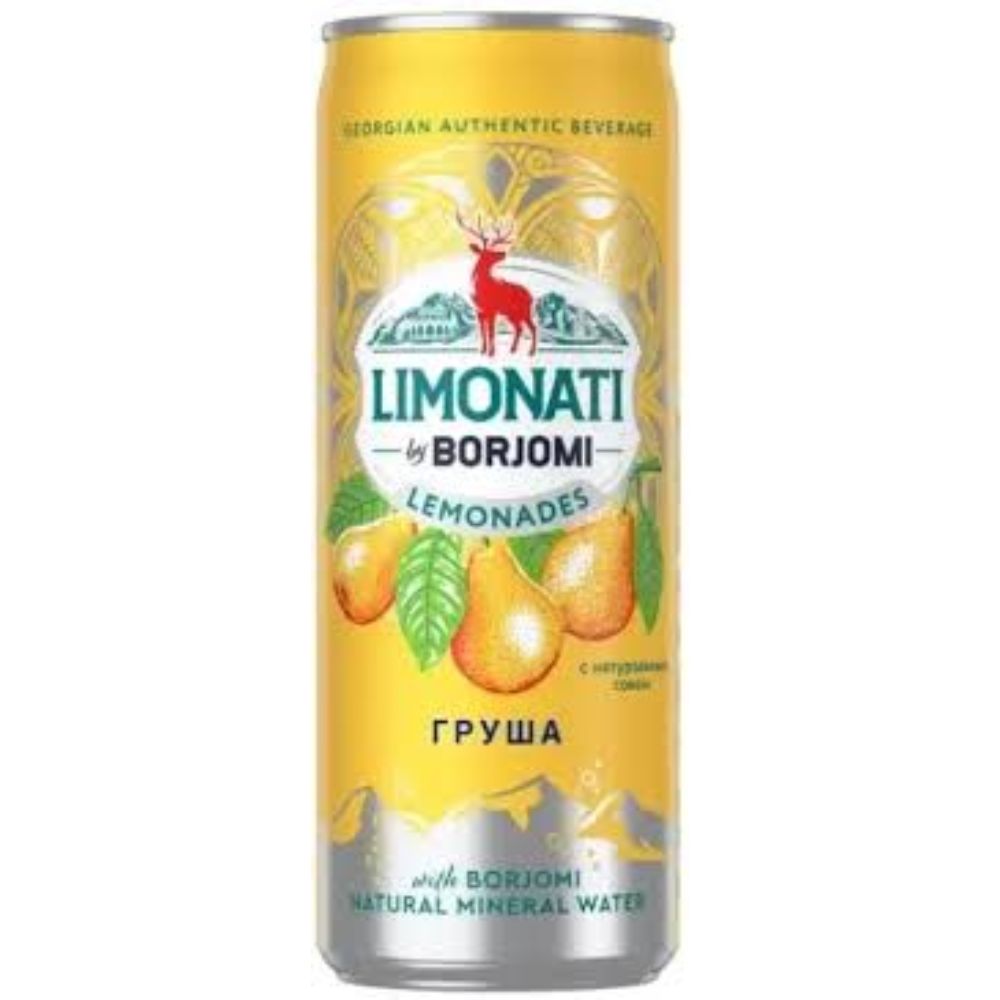 Лимонад Borjomi Limonati Груша ж.б. 0,33л (47557)