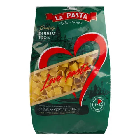 Макарони Ла Паста 400 г Серця