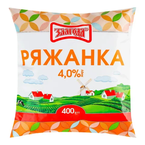 Ряжанка Злагода 4 400 г п/е