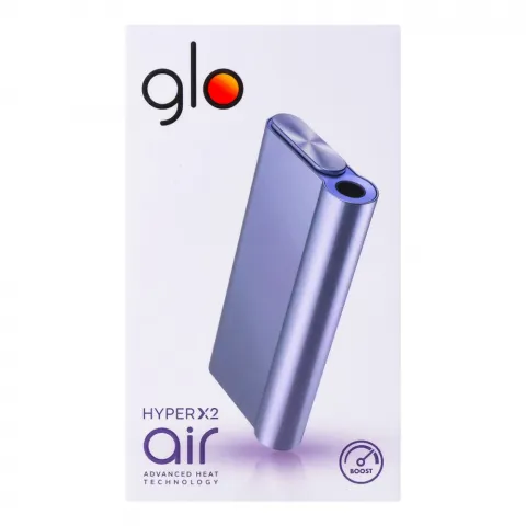 GLO Hyper X2 AIR G6010 Purple/Crisp Dawn Система електричного нагрівання тютюнових виробів