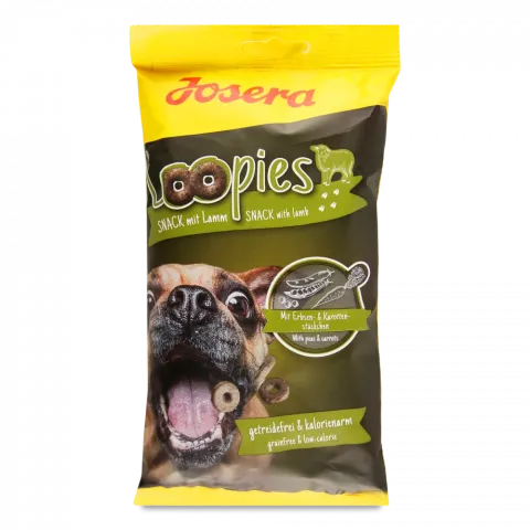 Корм д/собак Josera 150 г Loopies mit lamm