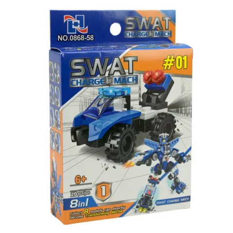 Ігровий набір 0868-58 робот-машина полиція