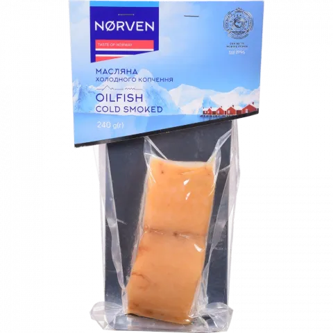 Риба Масляна Norven 240 г т/у х/к нар.