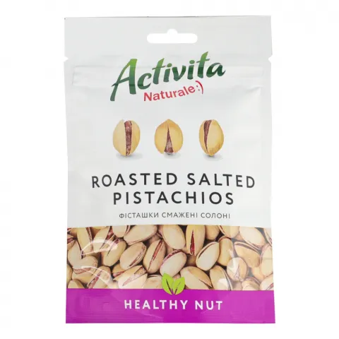Activita Фісташки смажені солоні Healthy nut 100г