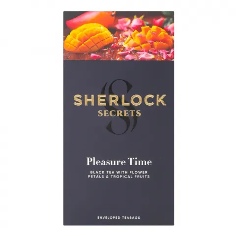Чай Sherlock Secrets 22 шт. чорн. Плеже Тайм