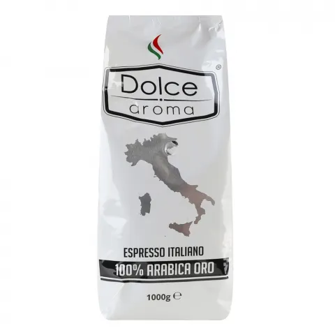 Кава Dolce Aroma 1 кг зерн. 100 Арабіка ОРО (Італія) И946
