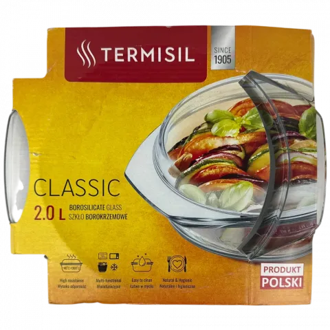 Кастрюля TERMISIL PNSO200A 2л класична ж/с  И160 (Польща)