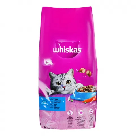 Корм д/котів Віскас сух з тунцем ваг.