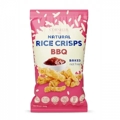 Рисовий снек КОРНЕЛЛІС зі смаком барбекю,150г(Мальта)И621