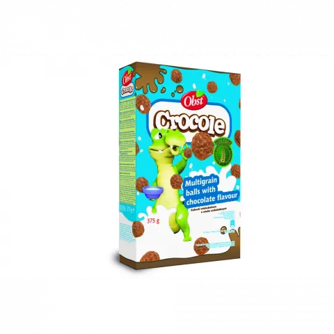 Мультизернові кульки OBST із шок. смаком 375 г (Польща)