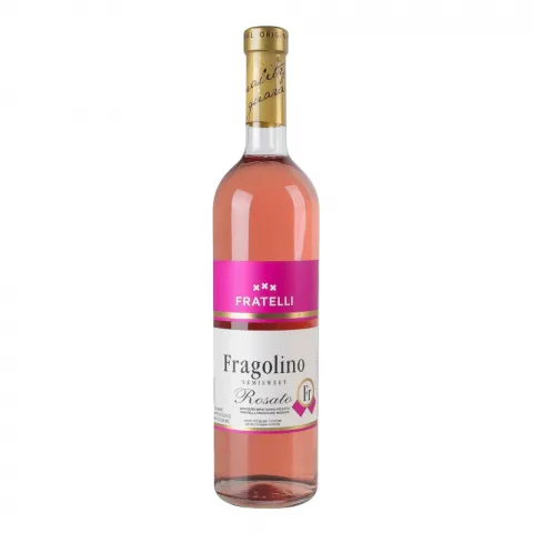 Вино Fratelli Fragolino Rosato 0,75 л н/сол. рожеве